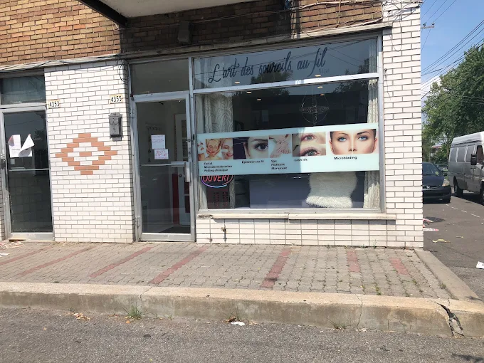 Devanture — L'art des sourcils au fil